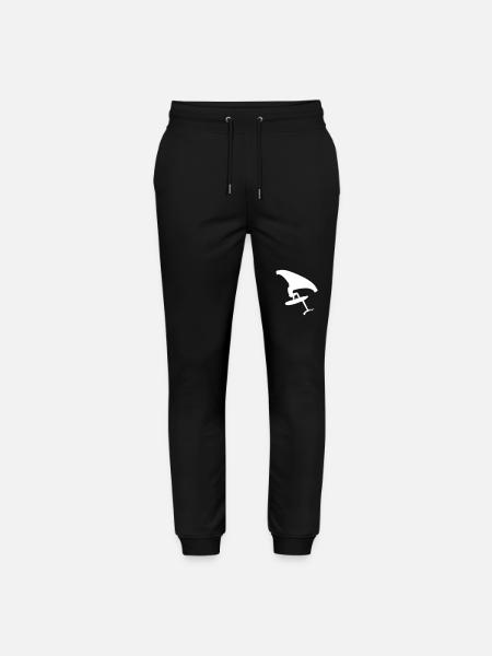Dynamic wingsurfer on the water - Stanley/Stella Mover Unisex Organic Jogging Trousers - black