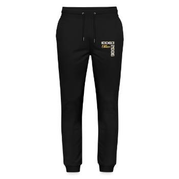 Born in November 2006 - Edition 2006 - Stanley/Stella Mover Unisex Organic Jogging Trousers - black - Front - Marisol (170cm) & Nik (191cm)