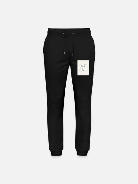 Der Vegetarier - Stanley/Stella Unisex Bio Jogginghose Mover  - Schwarz