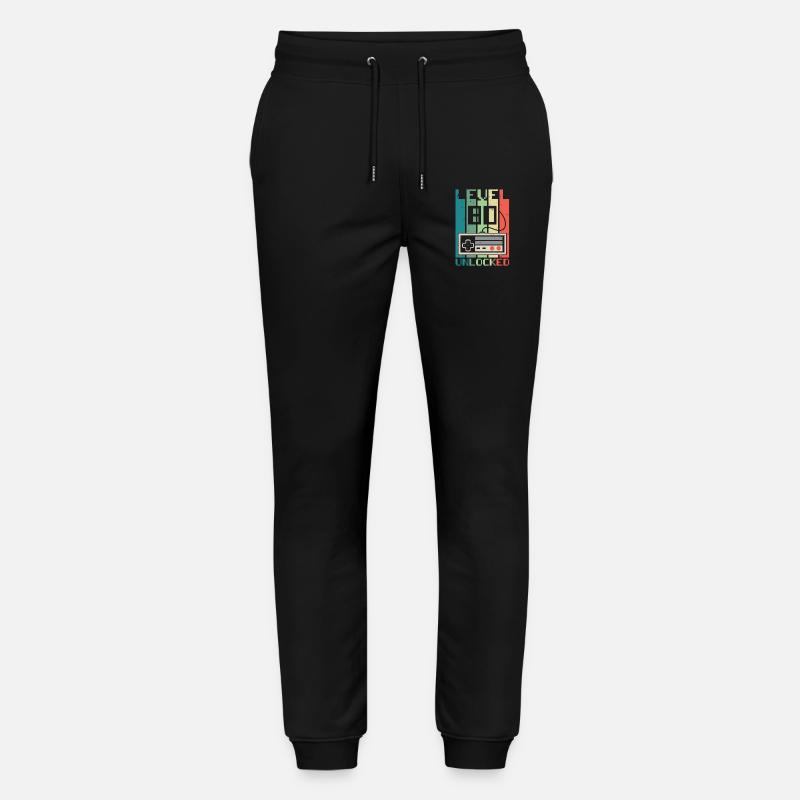 Niveau 80 débloqué - Pantalon de jogging bio MOVER Stanley/Stella unisexe - noir