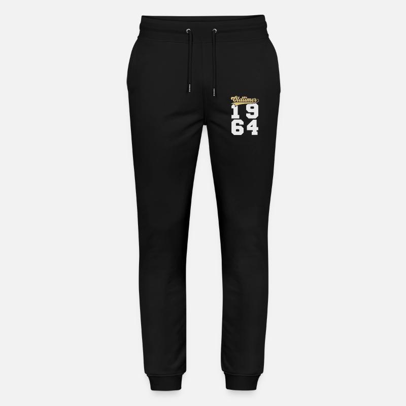 Oldtimer 1964 - Pantalon de jogging bio MOVER Stanley/Stella unisexe - noir