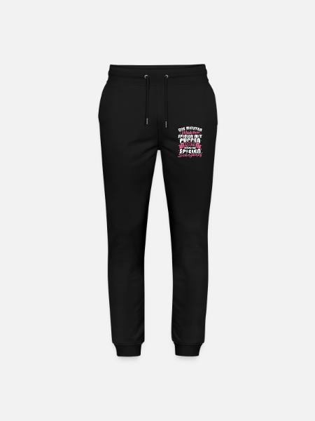 Echte mädchen spielen schafkopf Schafkopfen - Stanley/Stella Mover Unisex Organic Jogging Trousers - black