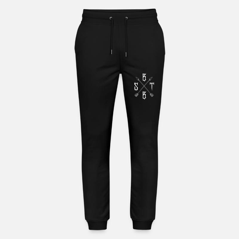 BSTB white - Stanley/Stella Unisex Bio Jogginghose Mover - Schwarz
