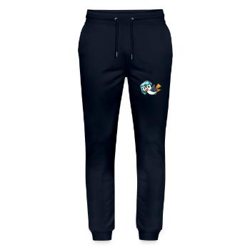 Süßer Pinguin Cartoon Taucher Tiefseetaucher - Stanley/Stella Unisex Bio Jogginghose Mover  - Navy - Vorne - Marisol (170cm) & Nik (191cm)
