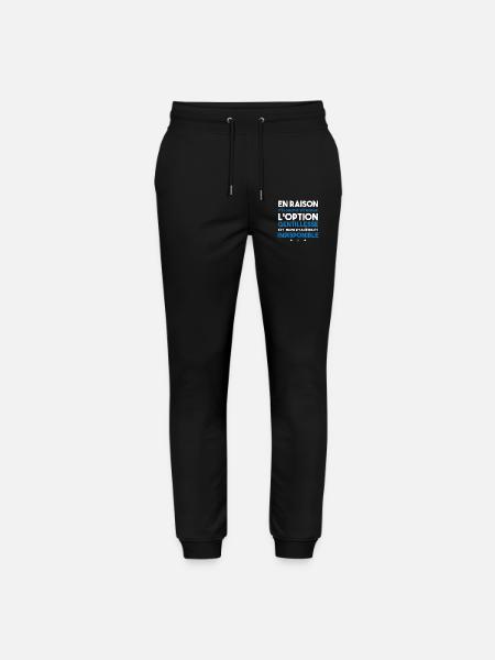 Option gentillesse indisponible - Pantalon de jogging bio MOVER Stanley/Stella unisexe - noir