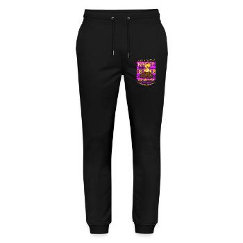 Duck poops ! - Stanley/Stella Mover Unisex Organic Jogging Trousers - black - Front - Marisol (170cm) & Nik (191cm)