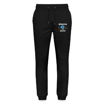 I can't I have medicine - Stanley/Stella Mover Unisex Organic Jogging Trousers - black - Front - Marisol (170cm) & Nik (191cm)