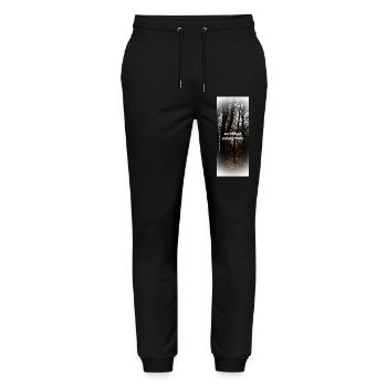 Outdoor Adventure - Stanley/Stella Unisex Bio Jogginghose Mover  - Schwarz - Vorne - Marisol (170cm) & Nik (191cm)