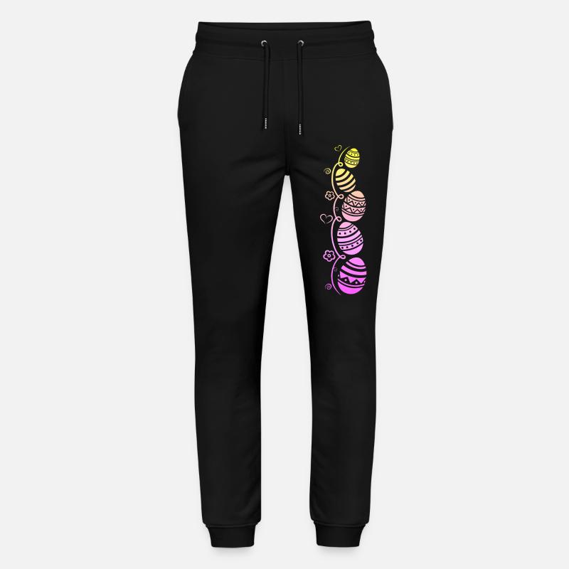 Colorful Easter eggs for Easter Stanley/Stella Mover Unisex Organic Jogging Trousers