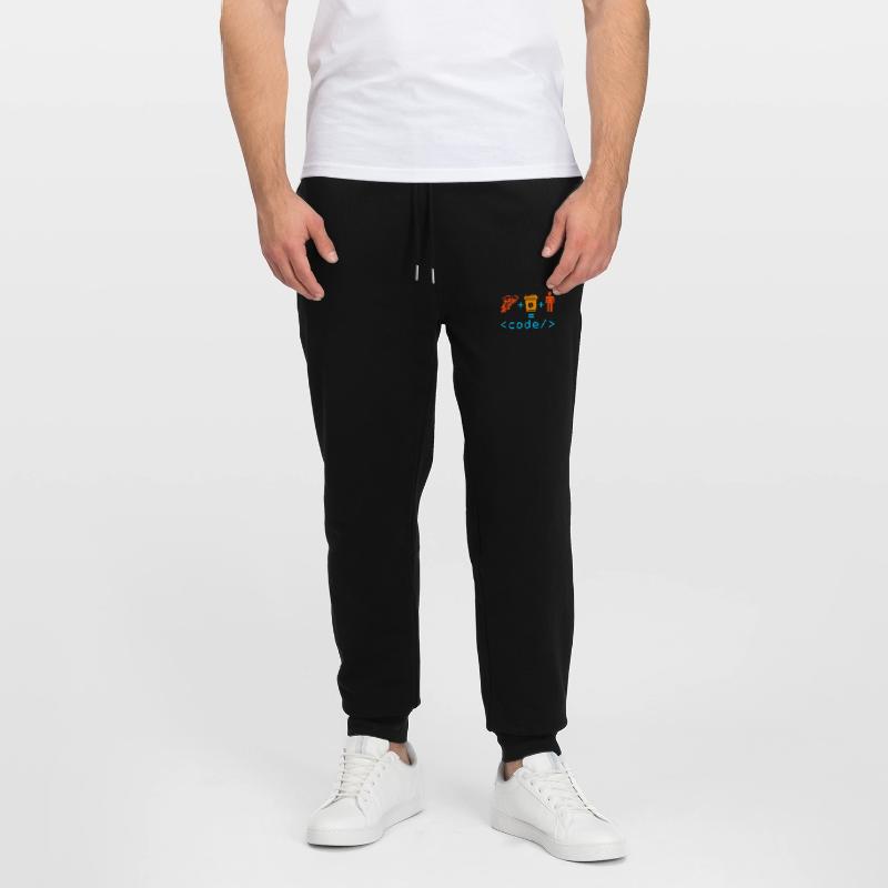 Programmeur, Codeur, Ordinateur, Nerd, Geek, Codage, Drôle Pantalon de jogging bio MOVER Stanley/Stella unisexe