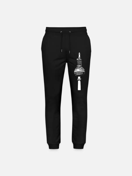 TV Tower Berlin Alex - Stanley/Stella Mover Unisex Organic Jogging Trousers - black