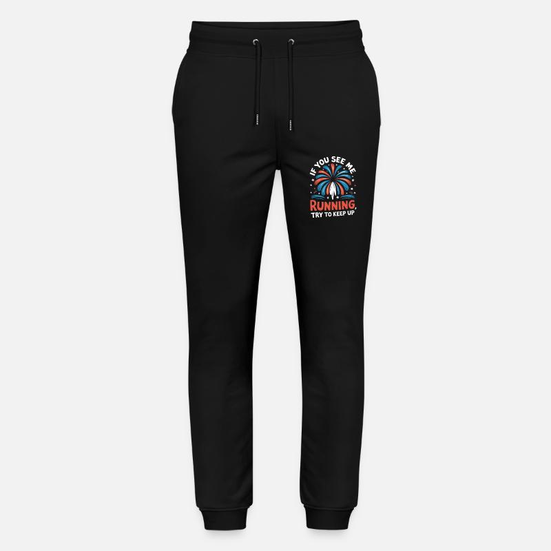 Pyrotechnie Feux d’artifice Pyrotechnie - Pantalon de jogging bio MOVER Stanley/Stella unisexe - noir
