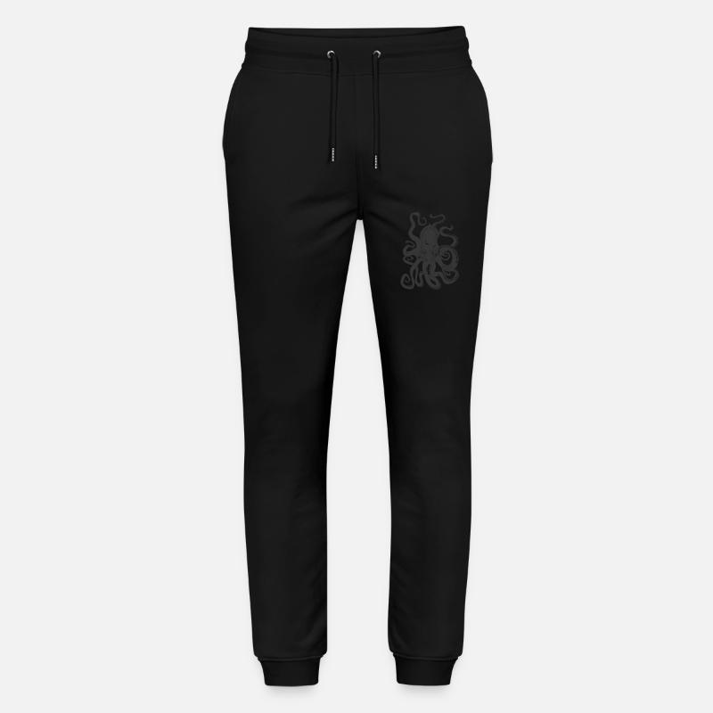 Meerestiere - Stanley/Stella Unisex Bio Jogginghose Mover  - Schwarz