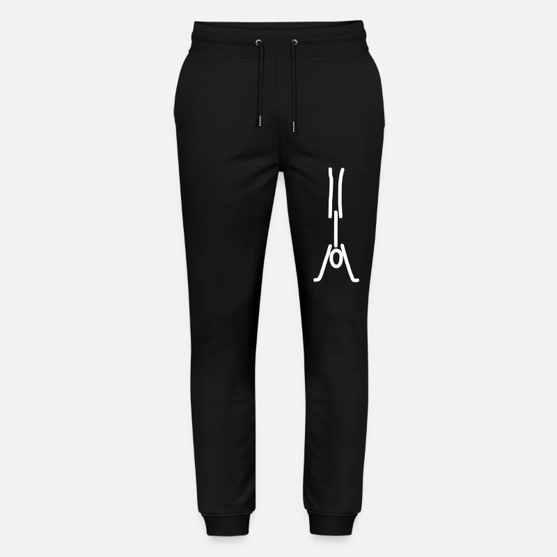 iYpsilon Handstand - Stanley/Stella Unisex Bio Jogginghose Mover  - Schwarz