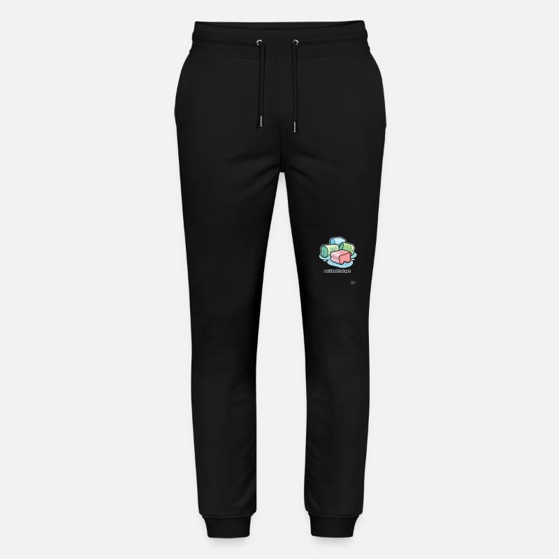 Unbekanntes Kaugummi Objekt - Stanley/Stella Unisex Bio Jogginghose Mover  - Schwarz