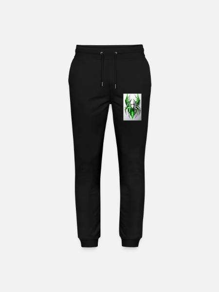 White Animals Spider - Stanley/Stella Unisex Bio Jogginghose Mover - Schwarz