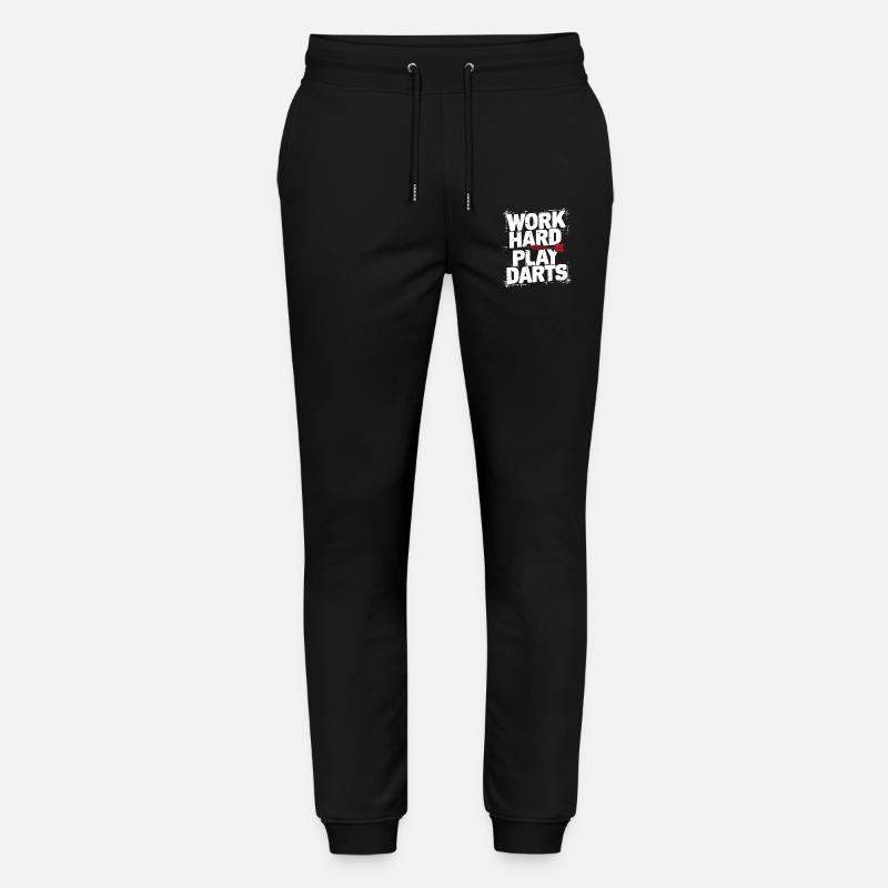 Travailler dur Jeu Fléchettes Fléchettes - Pantalon de jogging bio MOVER Stanley/Stella unisexe - noir