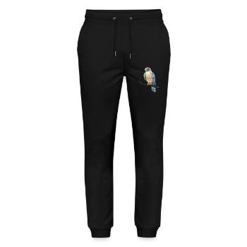 Vöglein - Stanley/Stella Unisex Bio Jogginghose Mover  - Schwarz - Vorne - Marisol (170cm) & Nik (191cm)