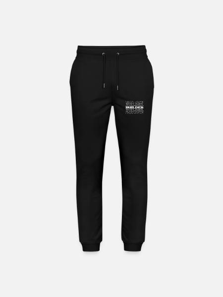 Constructeur Constructeur Charpentier Maçon - Pantalon de jogging bio MOVER Stanley/Stella unisexe - noir