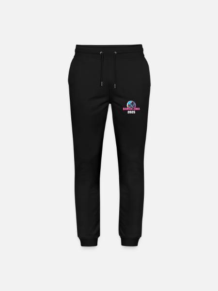 Palmiers de Barcelone 2025 - Pantalon de jogging bio MOVER Stanley/Stella unisexe - noir