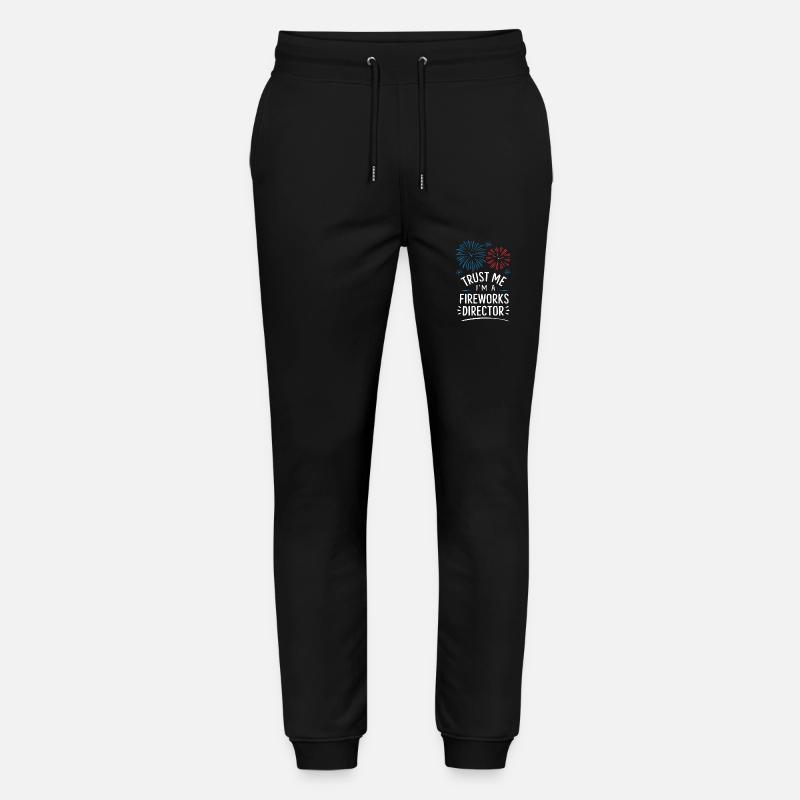 Pyrotechnie Feux d’artifice Pyrotechnie - Pantalon de jogging bio MOVER Stanley/Stella unisexe - noir