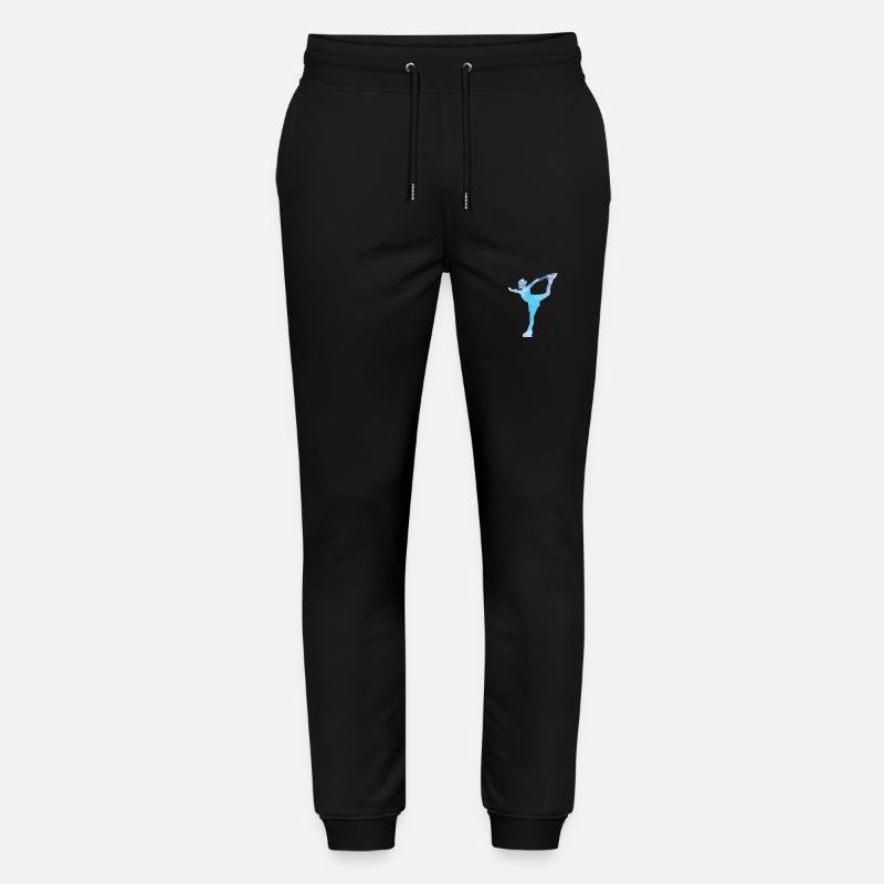 Figure Skating Skating Ice Skating - Stanley/Stella Mover Unisex Organic Jogging Trousers - black