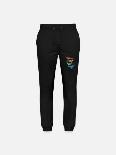 Pheasant Hunting Hunting Hunting Pheasant - Stanley/Stella Mover Unisex Organic Jogging Trousers - black