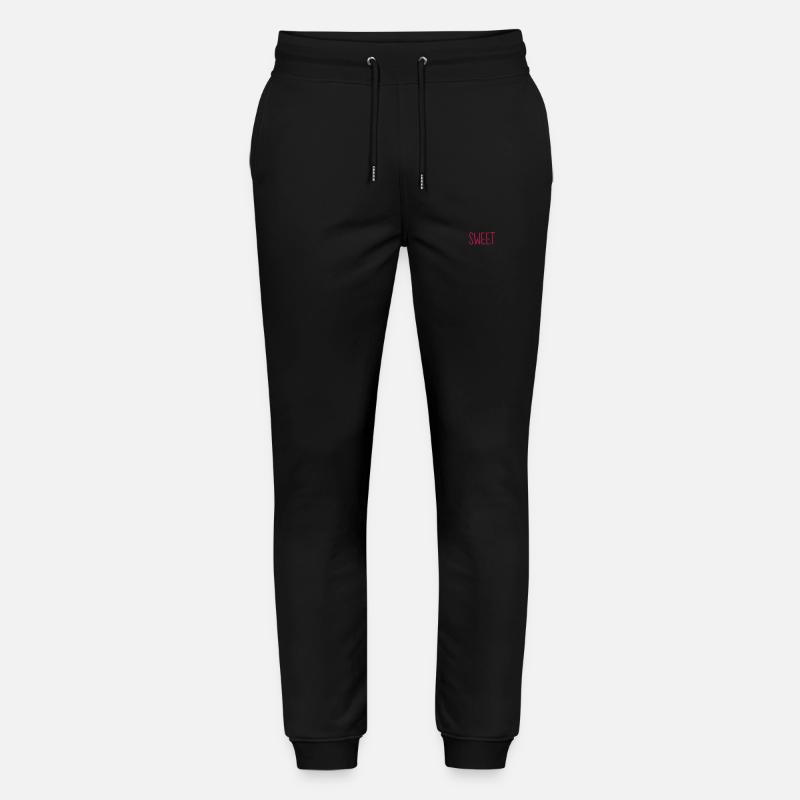 Słodki - Ekologiczne spodnie dresowe typu unisex Stanley/Stella Mover - czarny