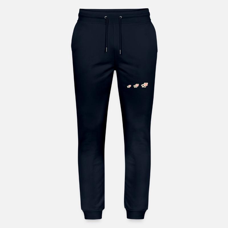Kuh Kühe Comic - Stanley/Stella Unisex Bio Jogginghose Mover  - Navy