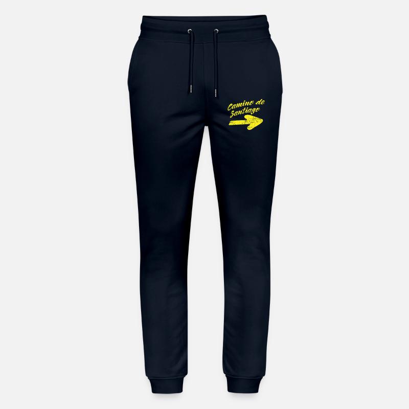 Chemin de Saint-Jacques-de-Compostelle - Pantalon de jogging bio MOVER Stanley/Stella unisexe - marine
