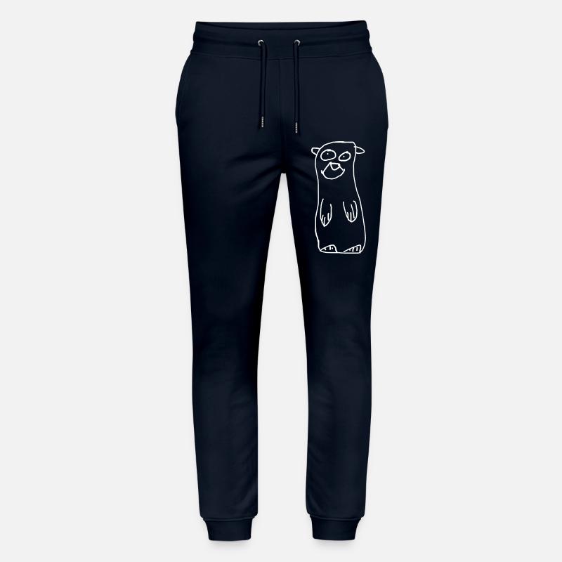Fischotter Tier - Stanley/Stella Unisex Bio Jogginghose Mover  - Navy