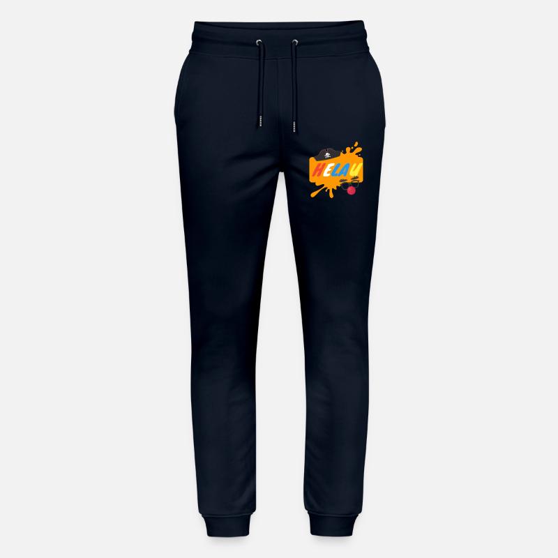 Helau Splash Karnevaldesign - Stanley/Stella Unisex Bio Jogginghose Mover  - Navy