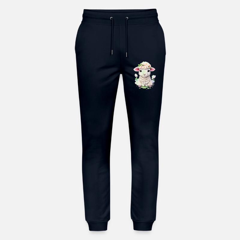 süßes Schaf - Stanley/Stella Unisex Bio Jogginghose Mover  - Navy