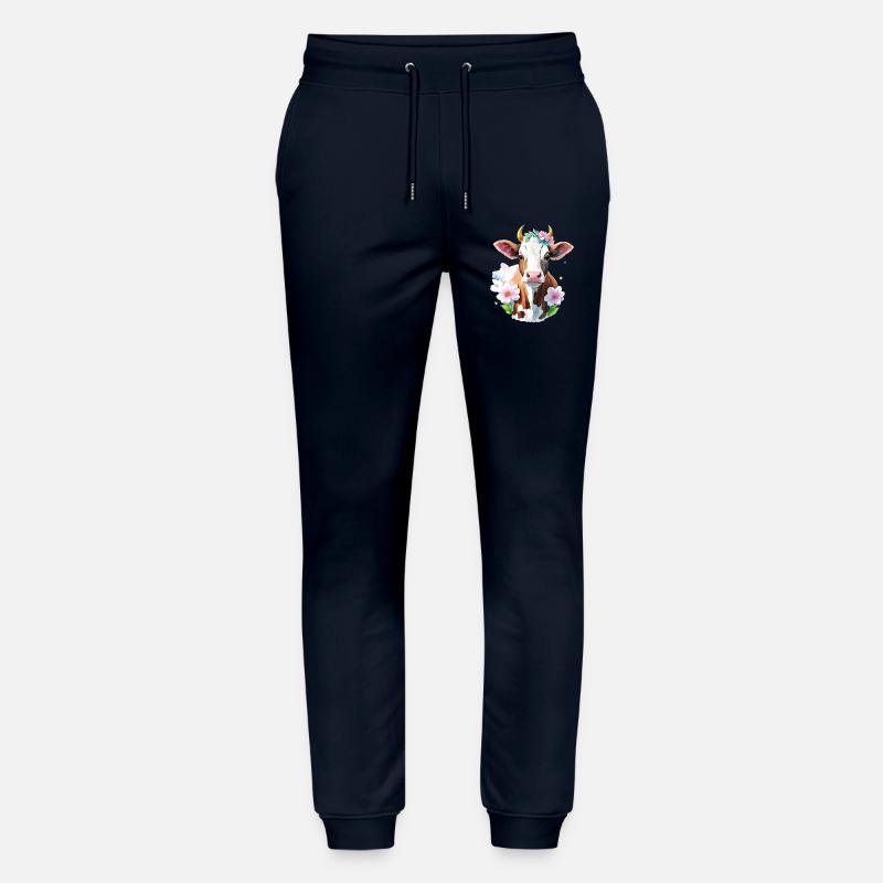 Kleine Kuh - Stanley/Stella Unisex Bio Jogginghose Mover  - Navy