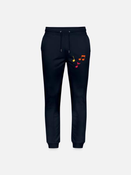 Partitions – 3 couleurs - Pantalon de jogging bio MOVER Stanley/Stella unisexe - marine