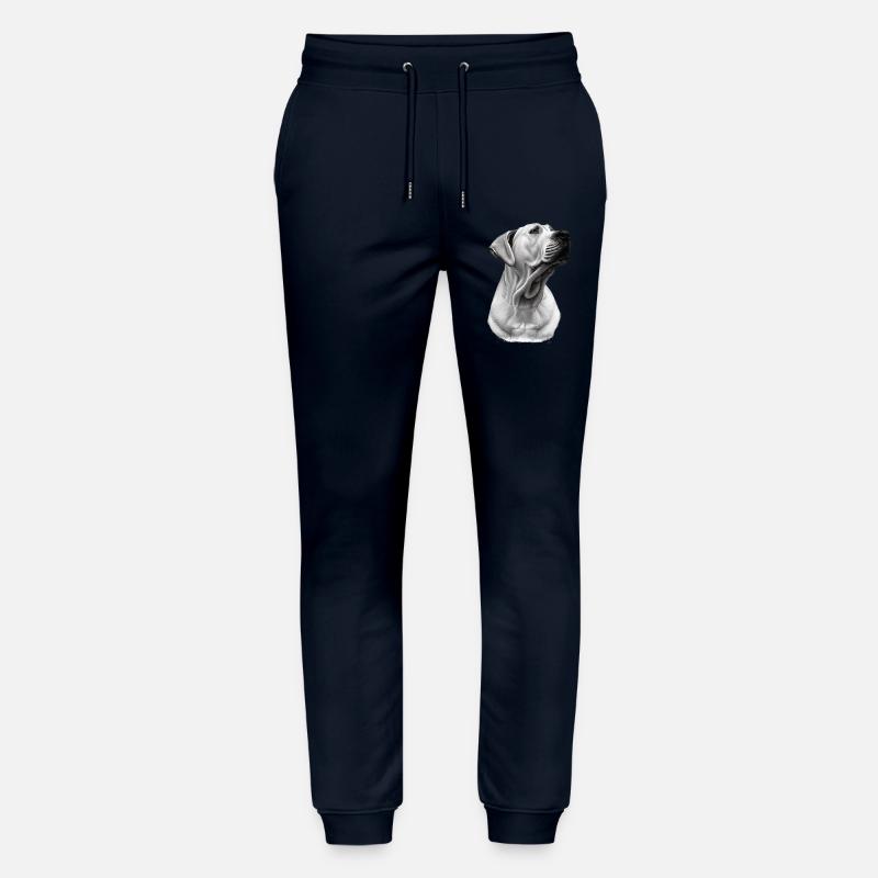 Fier blond labrador - Pantalon de jogging bio MOVER Stanley/Stella unisexe - marine