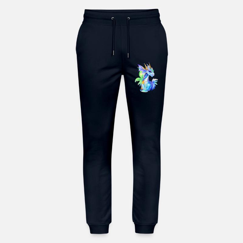 Kleiner Drache - Stanley/Stella Unisex Bio Jogginghose Mover  - Navy