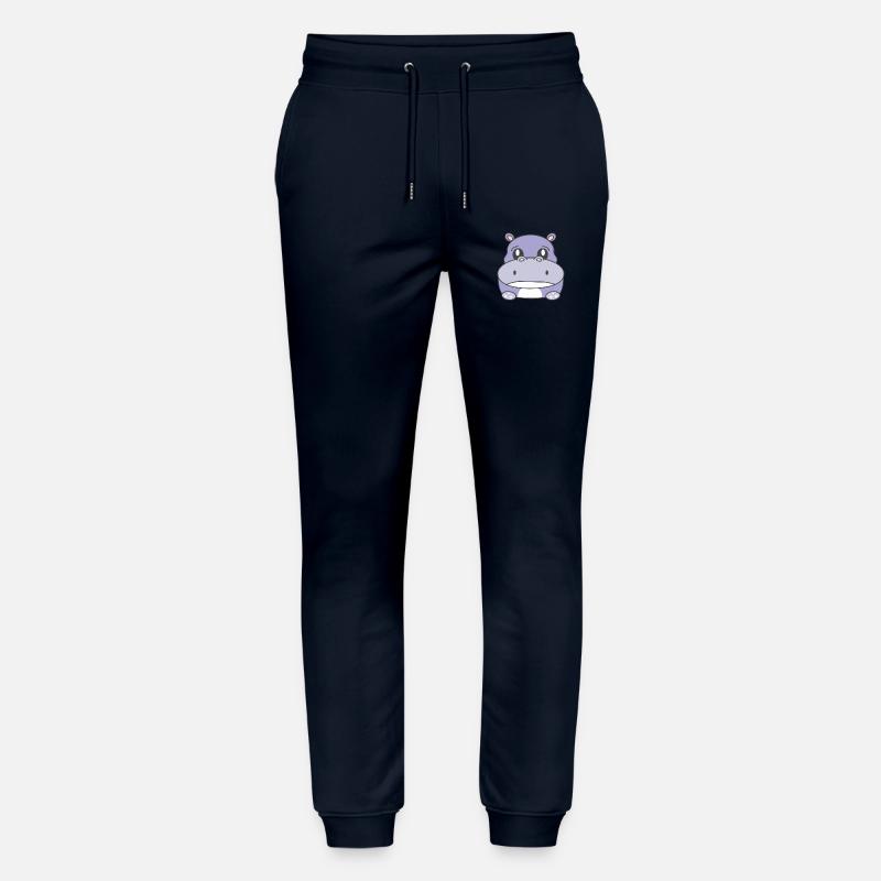 Trauriges Nilpferd - Stanley/Stella Unisex Bio Jogginghose Mover  - Navy