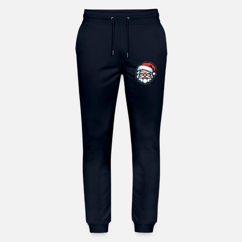 Böser Weihnachtsmann - Stanley/Stella Unisex Bio Jogginghose Mover  - Navy