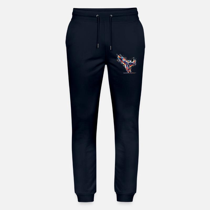 Karate Explosion - Stanley/Stella Unisex Bio Jogginghose Mover  - Navy