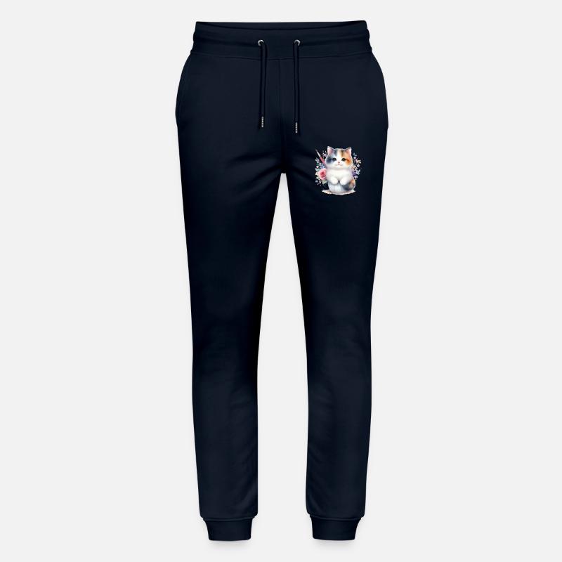 Chat mignon - Pantalon de jogging bio MOVER Stanley/Stella unisexe - marine