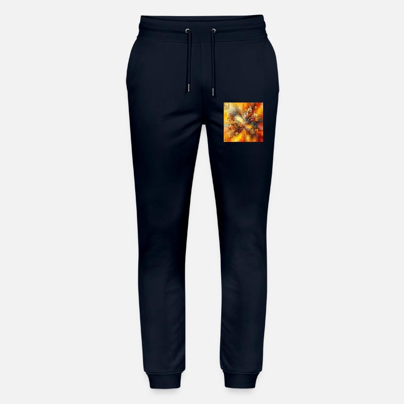 Quadrate 3 - Stanley/Stella Unisex Bio Jogginghose Mover  - Navy