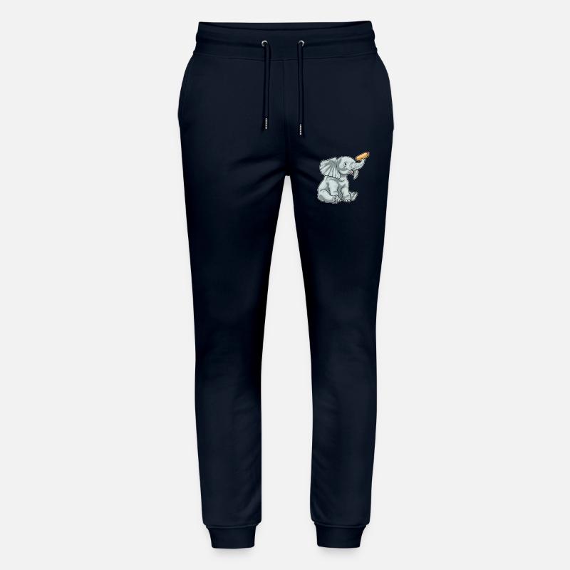 Hot-dog éléphant - Pantalon de jogging bio MOVER Stanley/Stella unisexe - marine