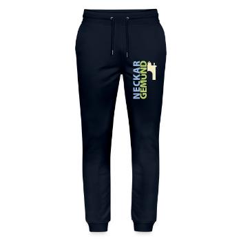 Neckargemuend Stadttor - Stanley/Stella Unisex Bio Jogginghose Mover  - Navy - Vorne - Marisol (170cm) & Nik (191cm)