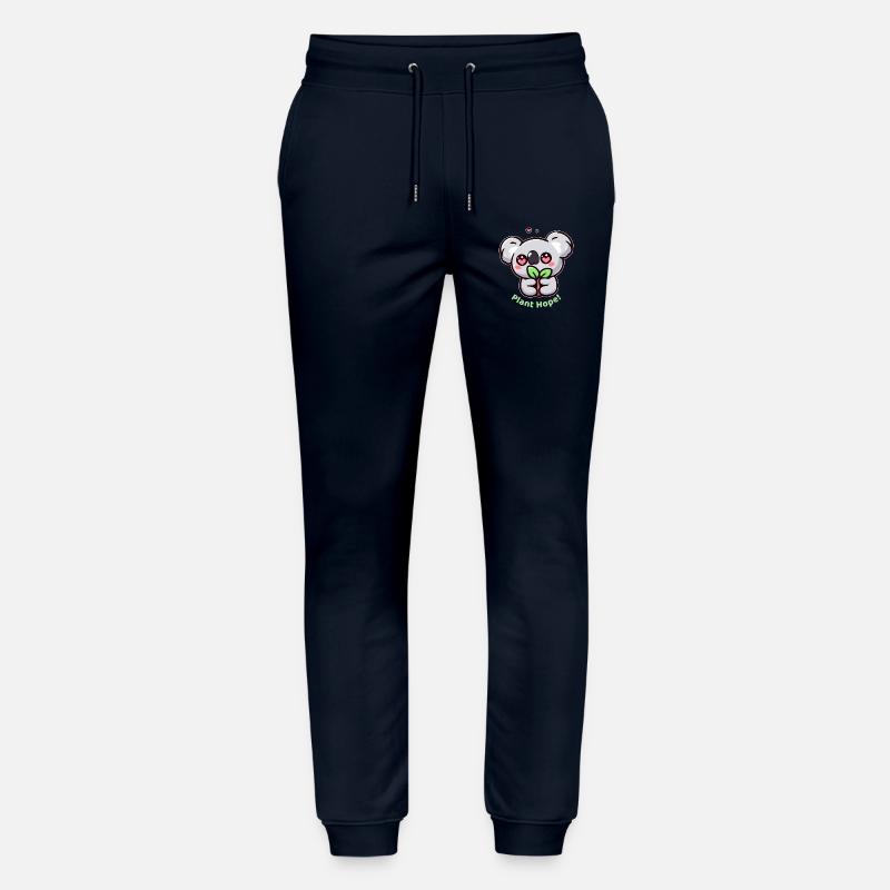 Pflanze Hoffnung! - Stanley/Stella Unisex Bio Jogginghose Mover  - Navy