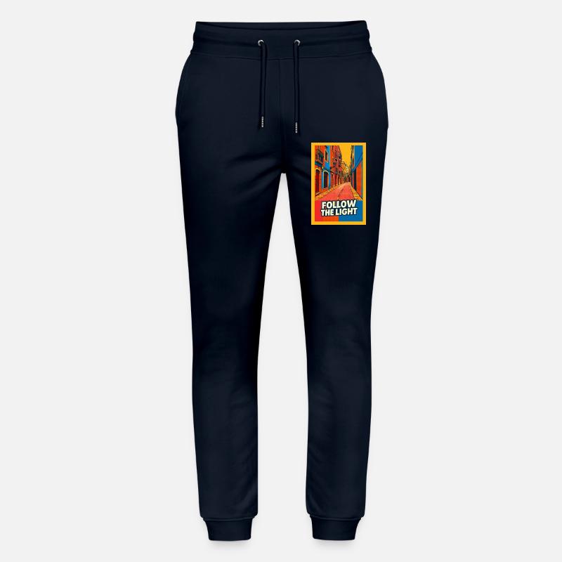 Follow the Light Straßenpop - Stanley/Stella Unisex Bio Jogginghose Mover - Navy