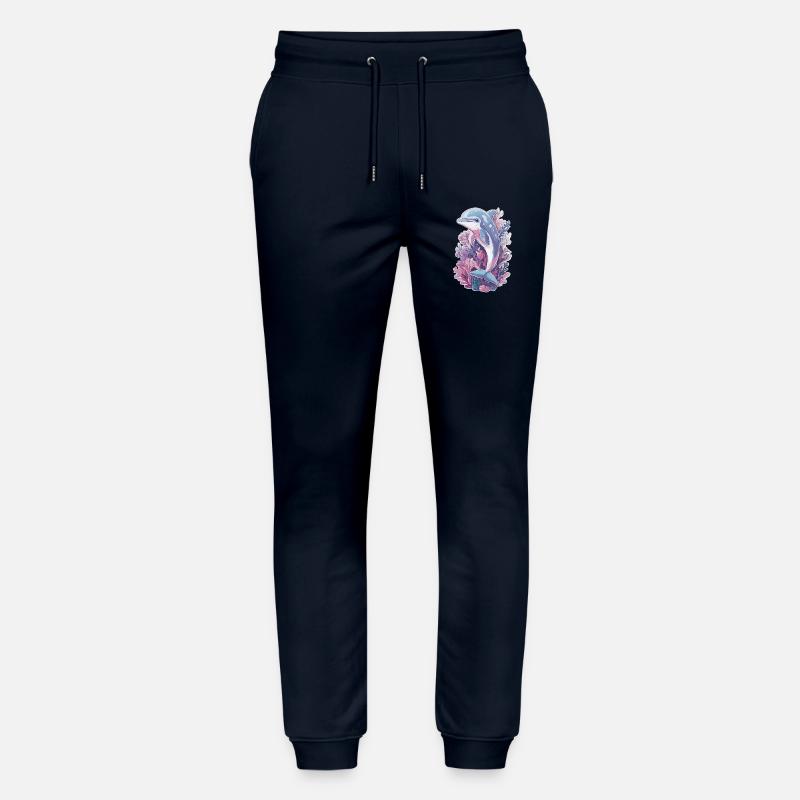 Delfin - Stanley/Stella Unisex Bio Jogginghose Mover  - Navy