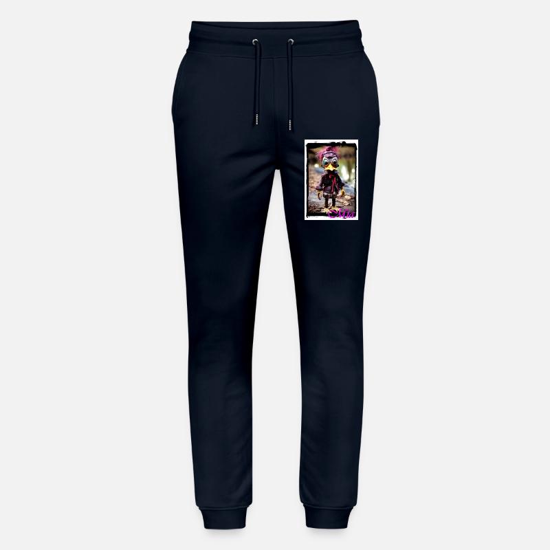Eingängiges Steampunk-Maskottchen Mädchen Street - Stanley/Stella Unisex Bio Jogginghose Mover  - Navy