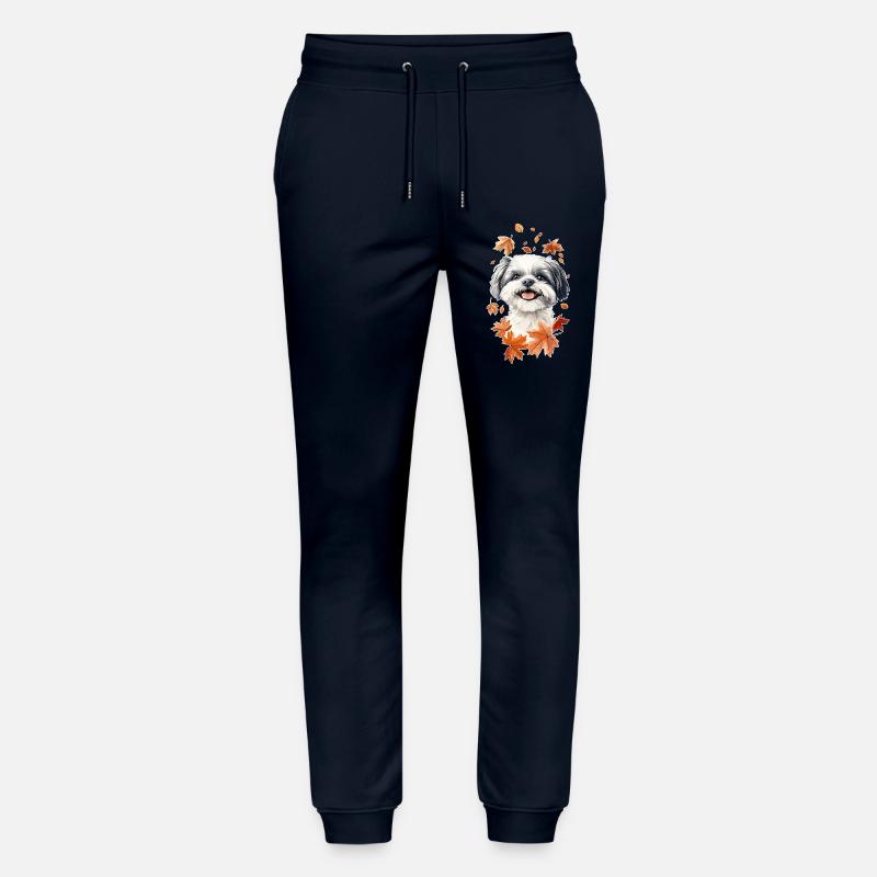 Shih Tzu Herbst - Stanley/Stella Unisex Bio Jogginghose Mover - Navy