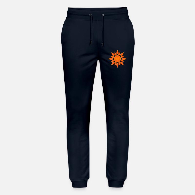 Sonnensymbol mit Herz - Stanley/Stella Unisex Bio Jogginghose Mover  - Navy